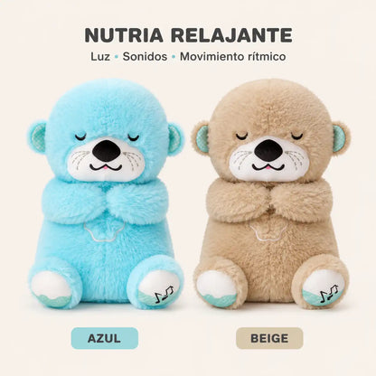 Nutria Relajante para Bebés | Luz, Sonidos y Respiración Rítmica