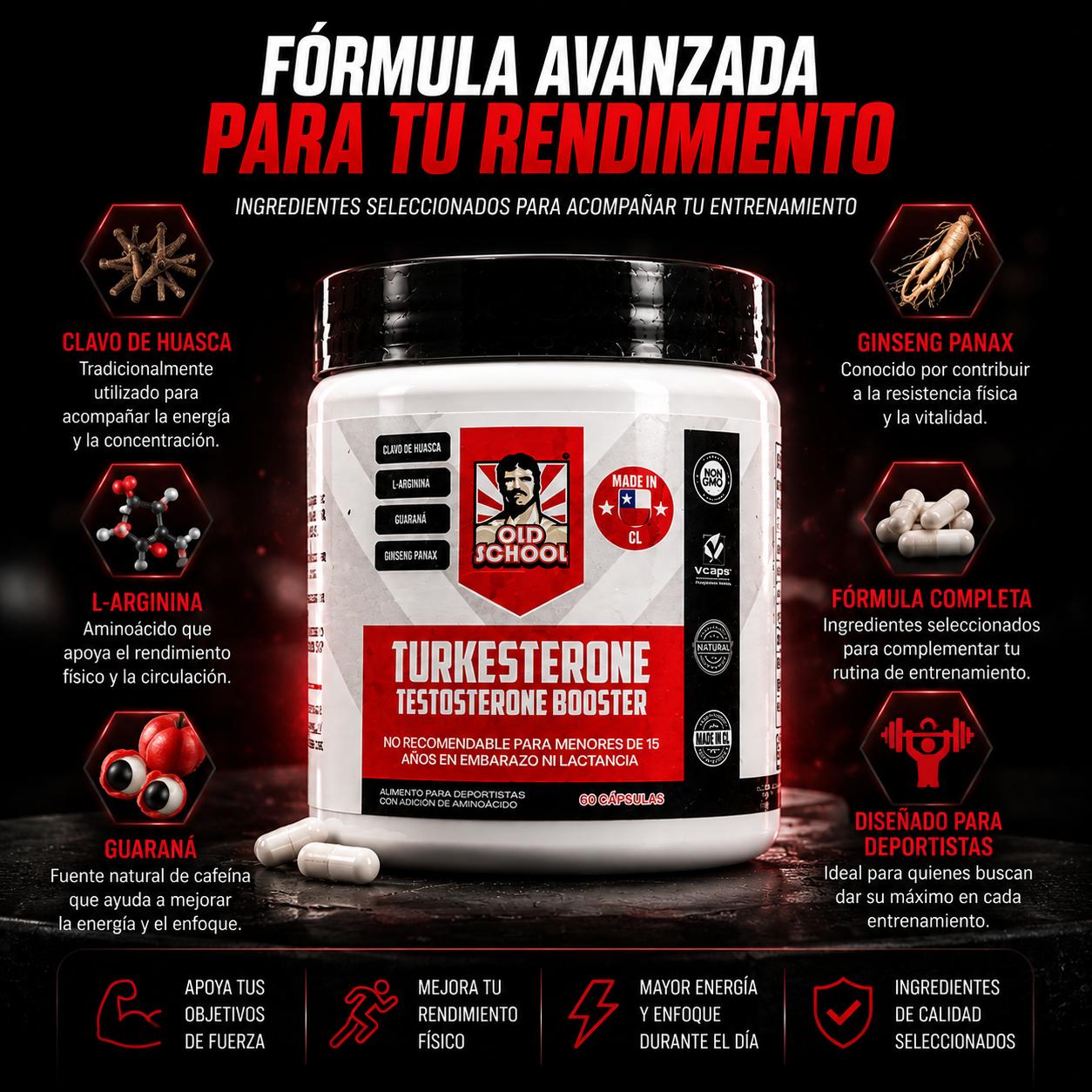 TURKESTERONE 60 CAP